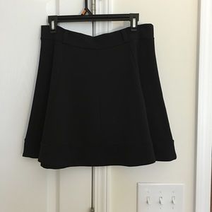 Black skater skirt