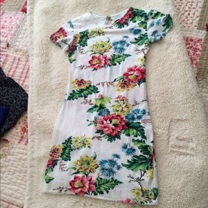Floral body con dress!