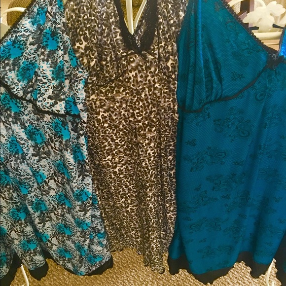 Bundle of Three Sz 3X Nick & Sarah night gown.