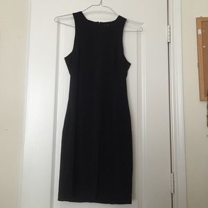Black, H&M cocktail dress.