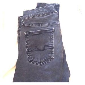 Seven for all mankind skinny Grey jeans