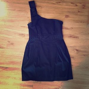 French Connection One Shoulder Dress