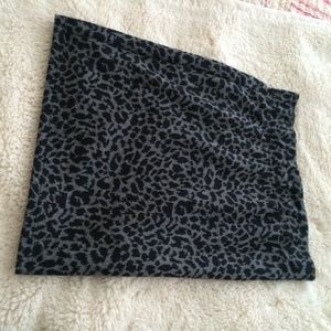 Super cute animal print skirt!