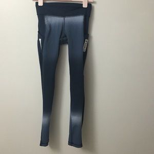 Soul cycle blue ombré leggings