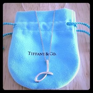 Tiffany & Co. Letter "J"" Pendant