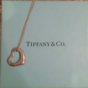 Tiffany and Co. Closed heart necklace