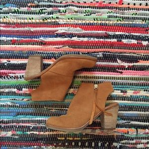 DV by Dolce Vita suede cut out booties