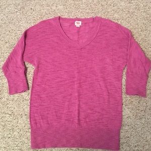 Target Mossimo brand 3/4 length sweater