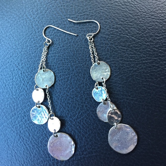 Fun silver dangly earrings