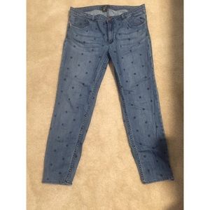 H&M polka dot jeans
