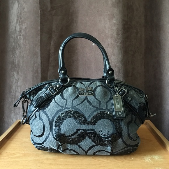 ‼️Sold ✨ Coach Madison Sophia Sequin