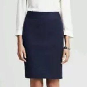 Banana Republic Navy Pencil Skirt