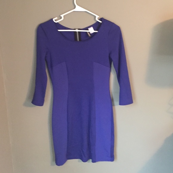 Royal Blue H&M Dress- Size Small $10 - Picture 1 of 3