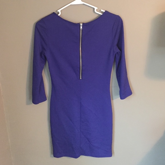 Royal Blue H&M Dress- Size Small $10 - Picture 2 of 3