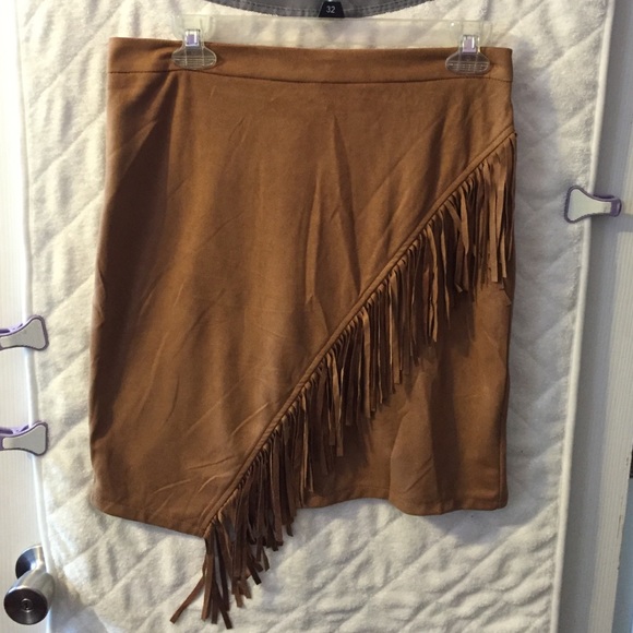 Fringe Pencil Shirt