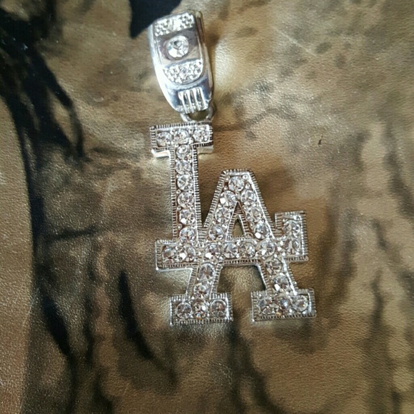 LA large bling pendent!
