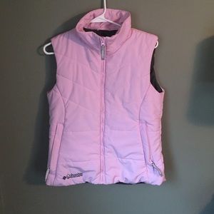 Pink Columbia Puffer Vest- Excellent Condition