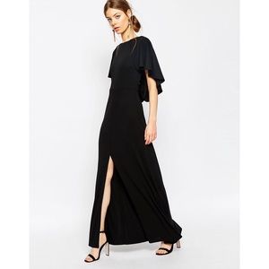 ASOS maxi cape dress NWT