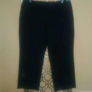 The Limited Navy Exact Stretch Crop Pants