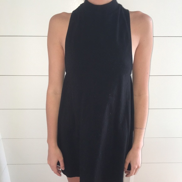 Nasty gal turtle neck black dress
