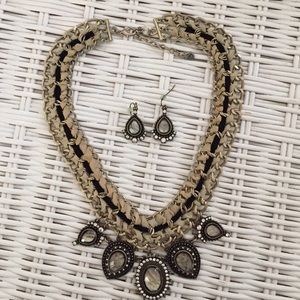 Loft Necklace and Earrings