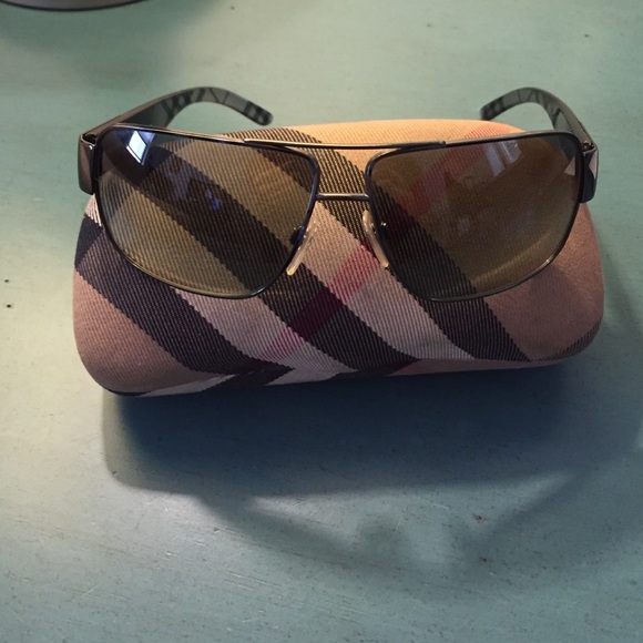 Burberry sunglasses, dark gray