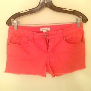 Coral shorts