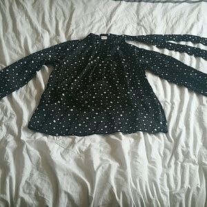 Black Polka-dot Shirt
