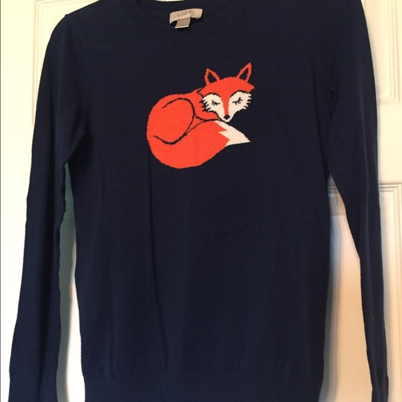 Adorable fox sweater