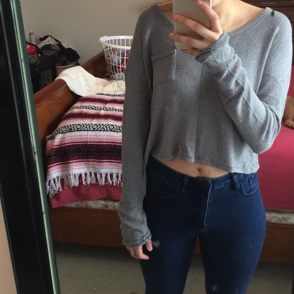 knit crop top