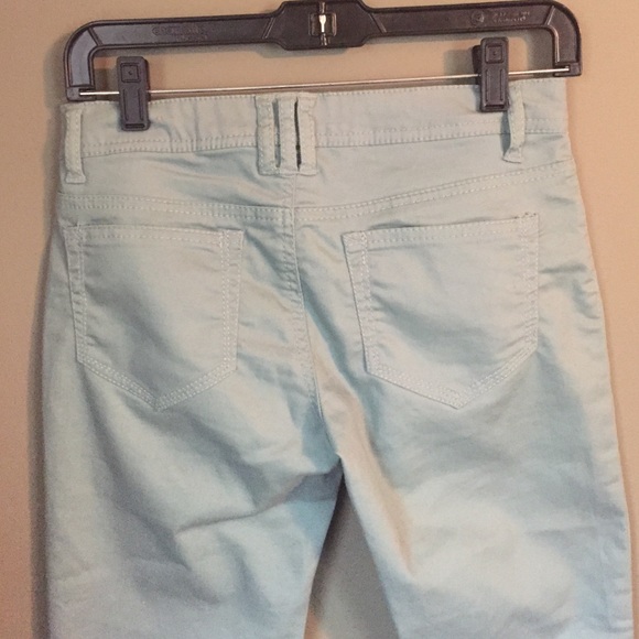 Light blue/mint colored skinnies - never worn - Picture 2 of 3