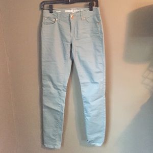 Light blue/mint colored skinnies - never worn