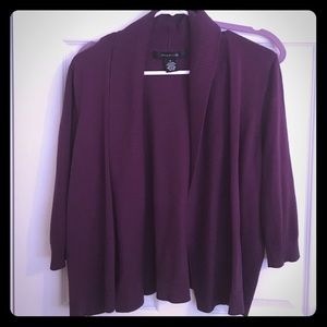 Beautiful purple cardigan