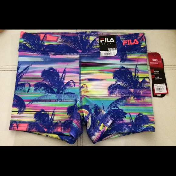 DROP SALE💲 FILA SPORT® Palm Tree Running Shorts