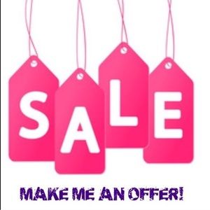 MAKE ME AN OFFER! PURCHASES SHIPPING OUT AT 5PM!