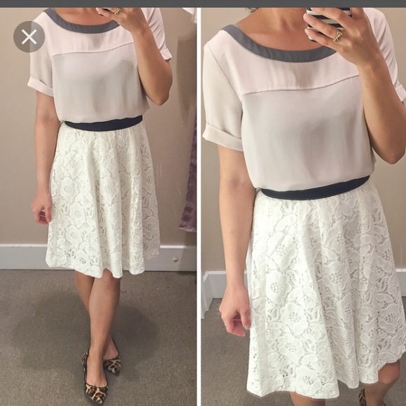LOFT Dresses & Skirts - NWOT LOFT lace skirt