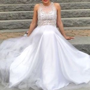 Beautiful White Prom Dress