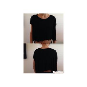 black tee