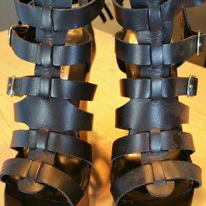Steve Madden Shoes - Cortknee ultra high wedge sandals /platform Steve Madden Shoes - Cortknee ultra high wedge sandals /platform