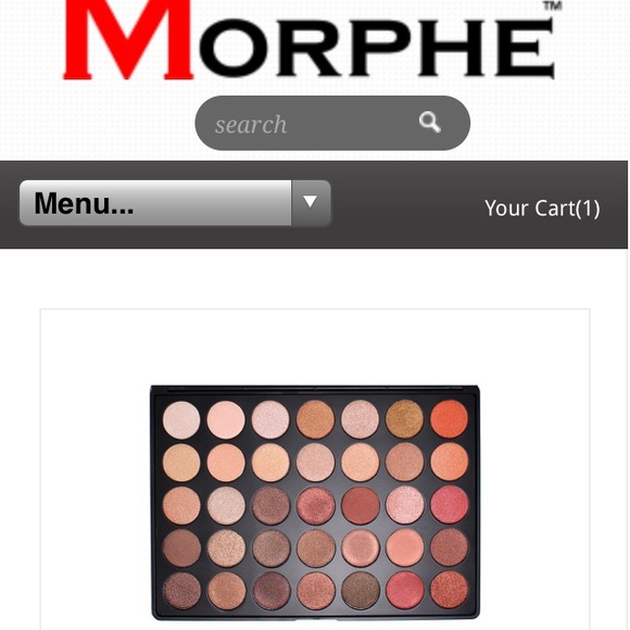 Morphe 350S palette is available right now