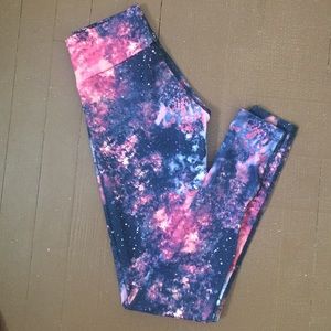 Galaxy workout leggings