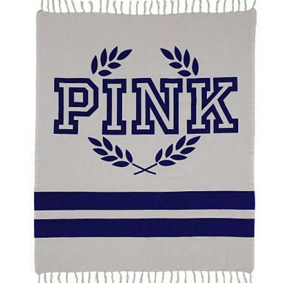 Victoria's Secret PINK gray Blanket!