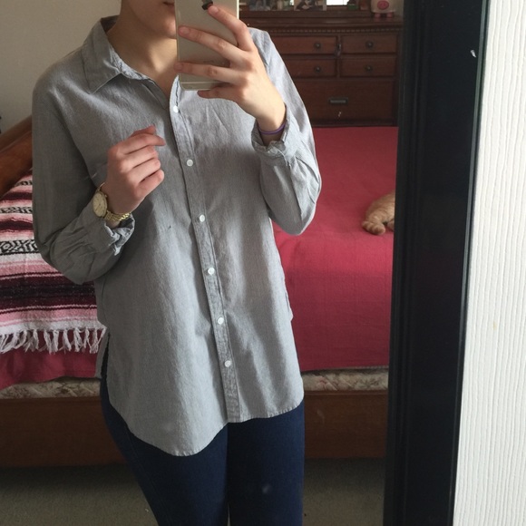 button down forever 21 shirt
