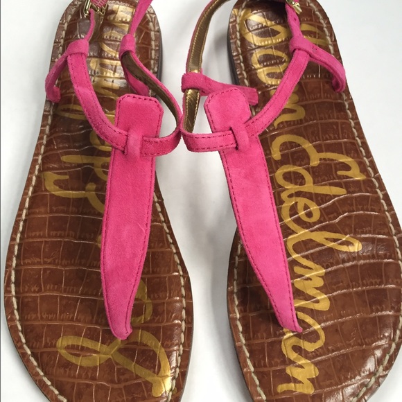 Sam Edelman Shoes - Sam Edelman Pink Suede Sandals