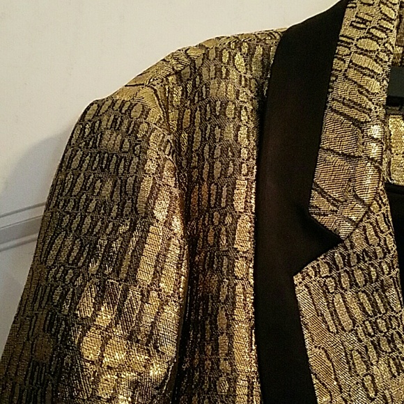 DVF Ofelia Metallic jacket - Picture 4 of 4