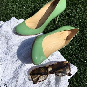 Kate Spade Karolina Pump in Aqua / Mint