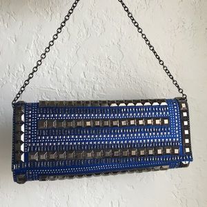 BCBG Hand Beaded Clutch