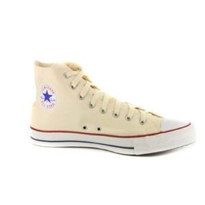 Converse Shoes - Converse Cream Hightops Converse Shoes - Converse Cream Hightops