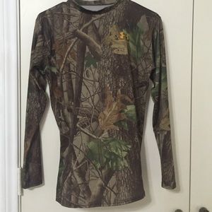 Under armour exercise camo shirt