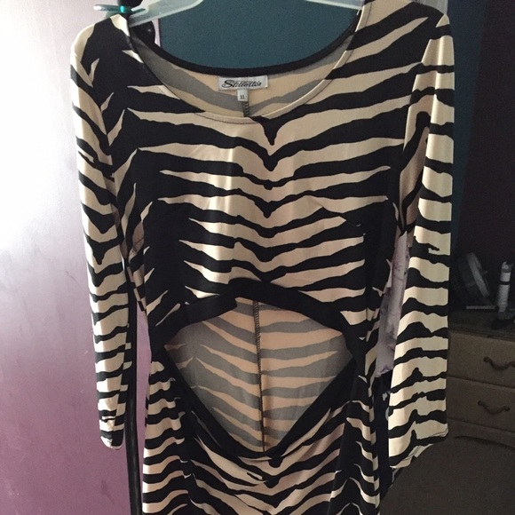 New open front body con dress - Picture 1 of 2